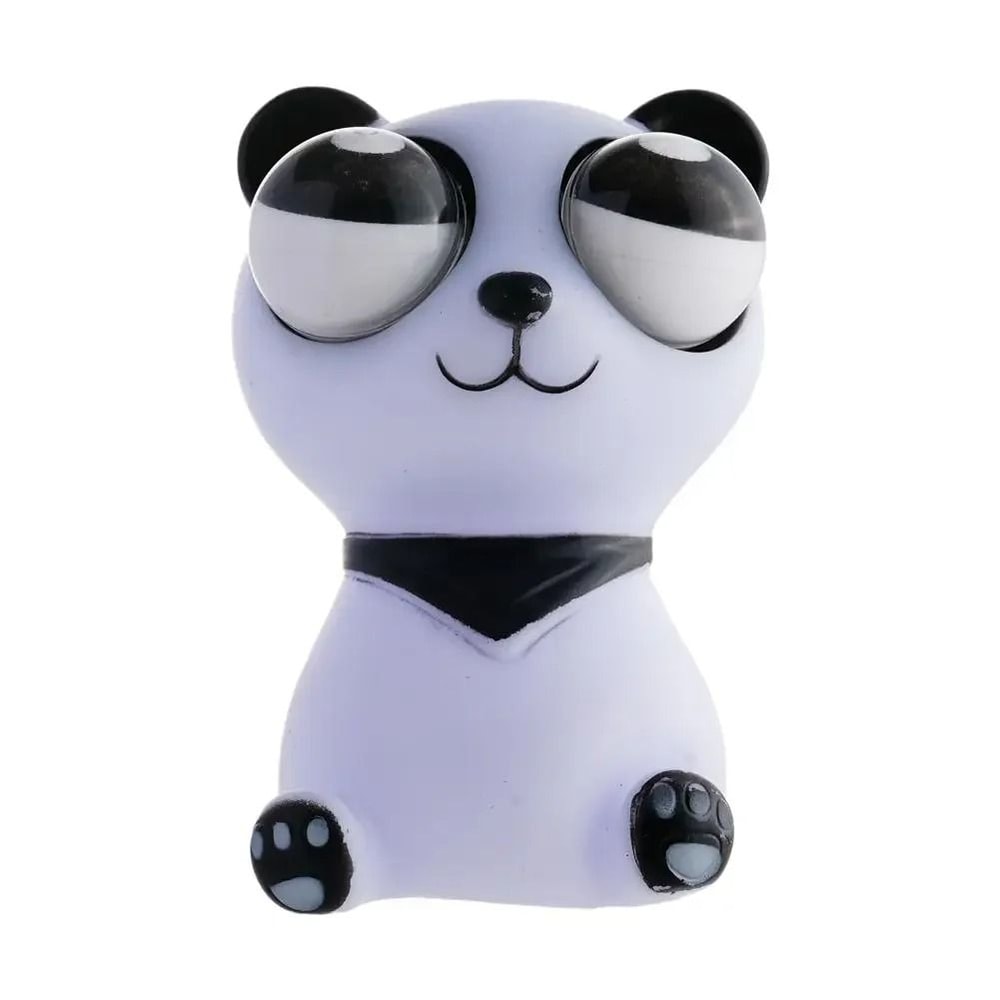 Big Eyes Panda Decompression Toy Slow Rebound Stress Relief Squeeze Doll 6