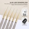 Professional French Stripe Nail Art Liner 18mm Slender LongLine Painting Brush 0