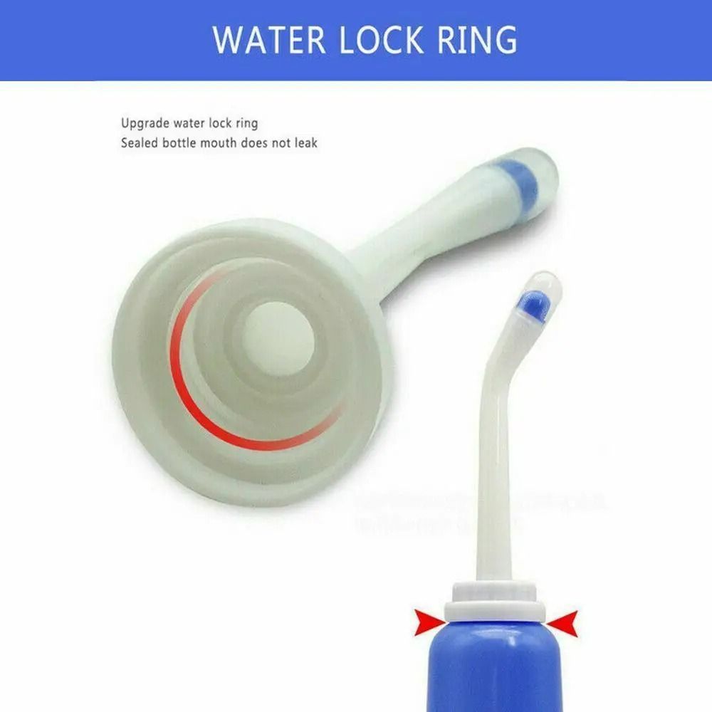 Portable Handheld Travel Bidet Bottle With Retractable Spray Nozzle 2