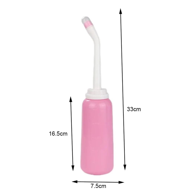 Portable Handheld Travel Bidet Bottle With Retractable Spray Nozzle 5
