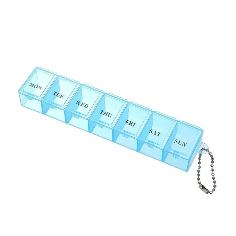 Weekly 7 Day Pill Organizer And Medication Storage Container 4