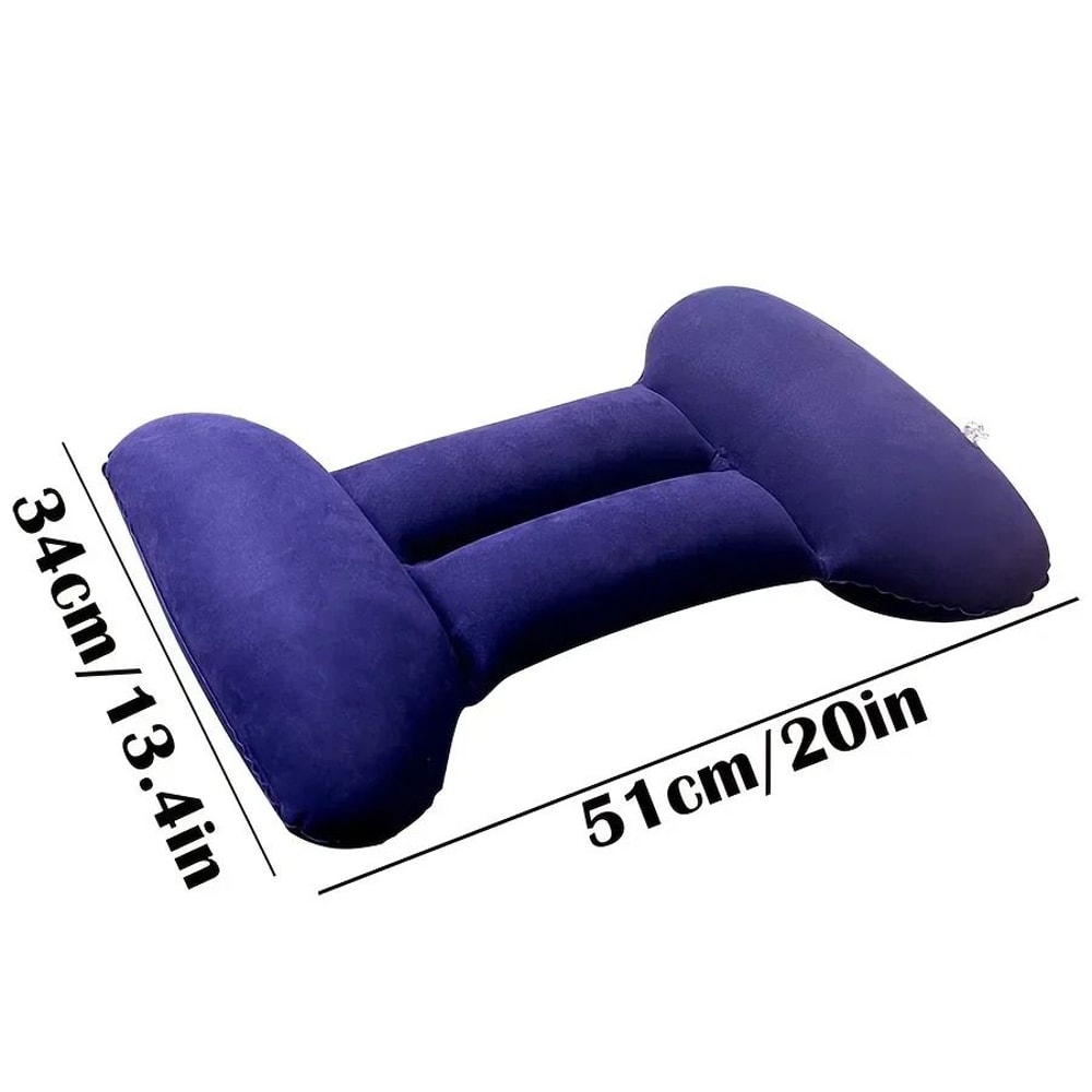 Adjustable Inflatable Lumbar Support Pillow For Sleep And Back Pain Relief 2