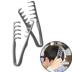 volumizing wide tooth hair styling comb for men fluffy texture and curling tool