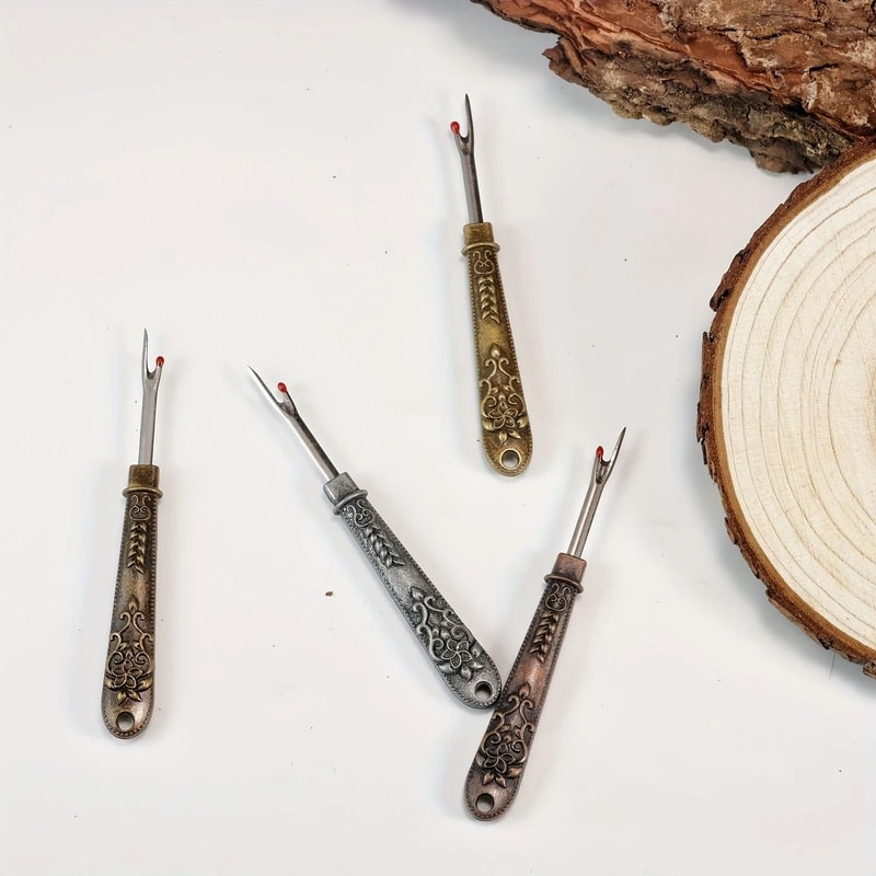 Vintage Embroidery Thread Tearing Pliers And Handheld Precision Sewing Cutter 5