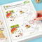32 Page Interactive Learning Book Game For Kids Finding Differences Drawing Notebook 3