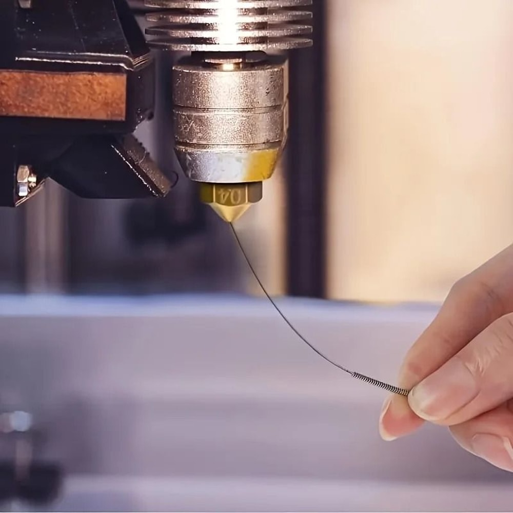 10 Piece 3D Printer Nozzle Cleaning Kit Stainless Steel Needles For Clogging And Maintenance 4