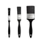 3 Piece Thickened Paint Brush Set Plastic Handle Cleaning And Wall Brushing Tools 1