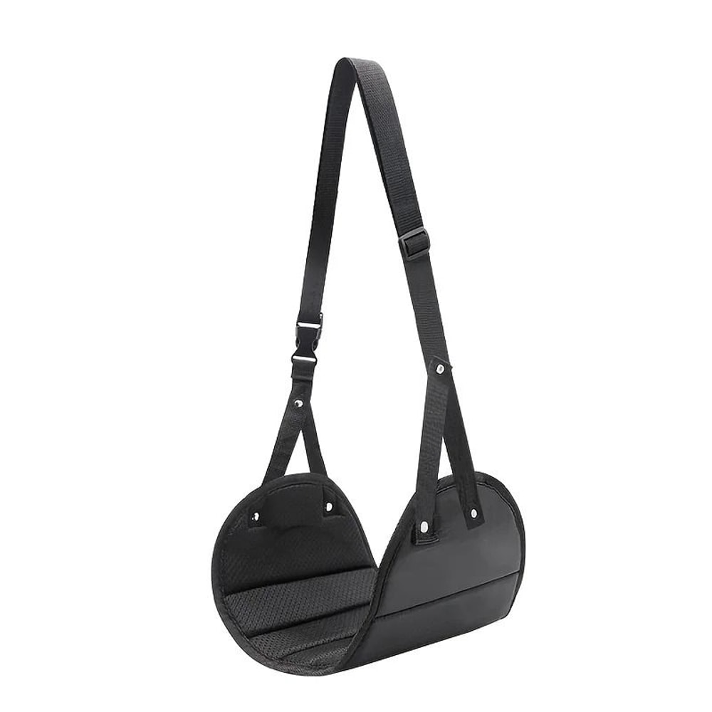 Ergonomic Airplane Footrest Portable Travel Hammock For Long Distance Flights 5