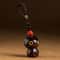 Creative Cute Cat Shape Lucky Blessing Charm Sandalwood Keychain Pendant 9
