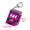 Funny Mini Slot Machine Toy Keychain Fruit Gaming Machine Bag Pendant Charm 5