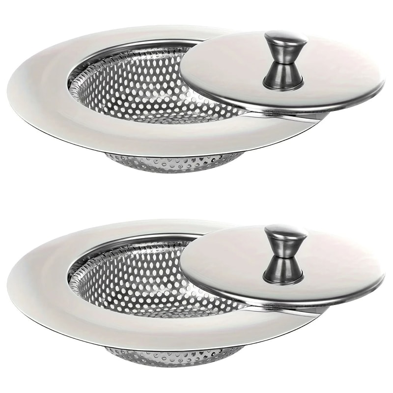 Efficient Stainless Steel Kitchen Sink Filter With Sealing Cover 5