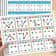 Visual Tracking Focus And Attention Training Card For Kids Color And Number Recognition 1