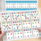 Visual Tracking Focus And Attention Training Card For Kids Color And Number Recognition 1