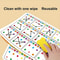 Visual Tracking Focus And Attention Training Card For Kids Color And Number Recognition 3