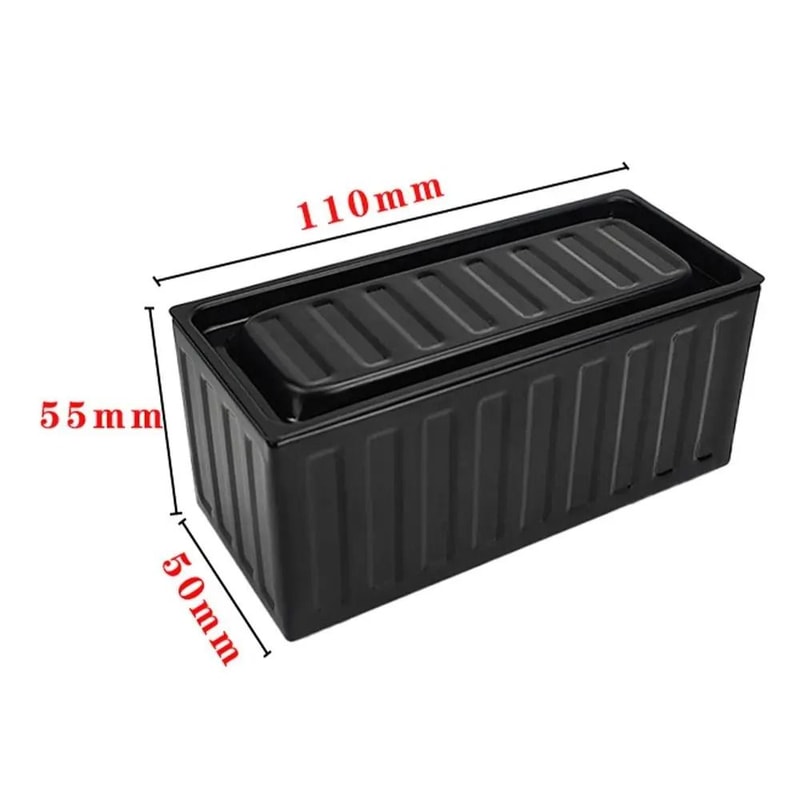 Industrial Metal Storage Box Creative Home Collection Model Container Decoration 3