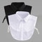 Professional Unisex Fake Collar Half Shirt Mock Dickey Collar For Formal Occasions 0