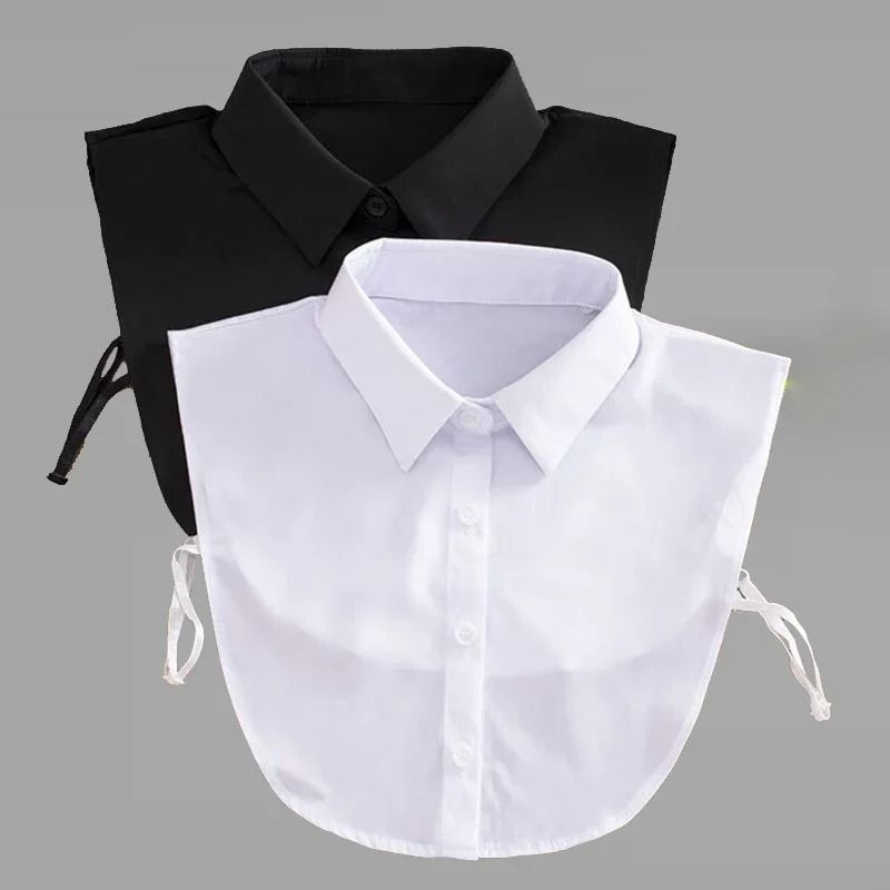 Professional Unisex Fake Collar Half Shirt Mock Dickey Collar For Formal Occasions 0