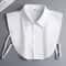 Professional Unisex Fake Collar Half Shirt Mock Dickey Collar For Formal Occasions 1