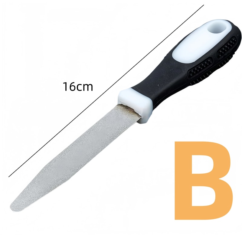 Professional Diamond Small Semicircle File Handheld DoubleSided Sharpening Rod 7