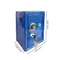 Vertical Mini Metal Safe And Decorative Desktop Storage Cabinet With Combination Lock 5