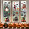 3D Halloween Window Sticker Set Reusable Double Sided Static Cling Glass Decals 0