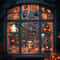 3D Halloween Window Sticker Set Reusable Double Sided Static Cling Glass Decals 1