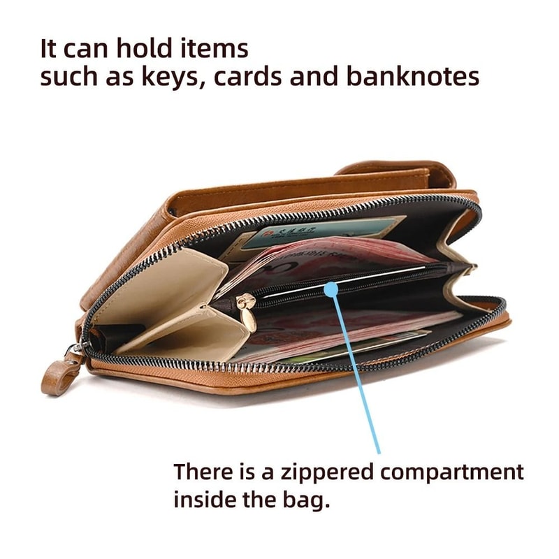 Fashionable Versatile Crossbody Mobile Phone Bag And LargeCapacity Coin Purse 4