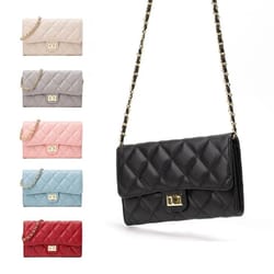 versatile diamond-quilted chain bag - fashionable large-capacity crossbody for women