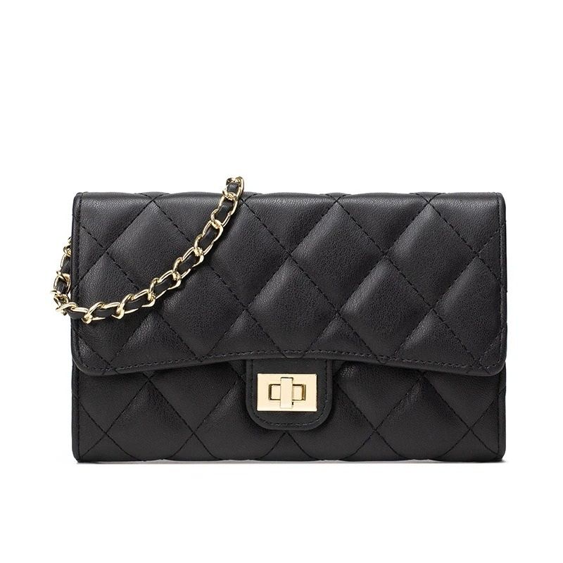Versatile DiamondQuilted Chain Bag Fashionable LargeCapacity Crossbody For Women 9