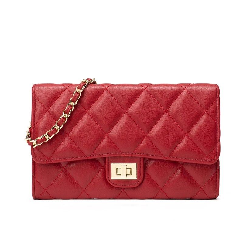 Versatile DiamondQuilted Chain Bag Fashionable LargeCapacity Crossbody For Women 12