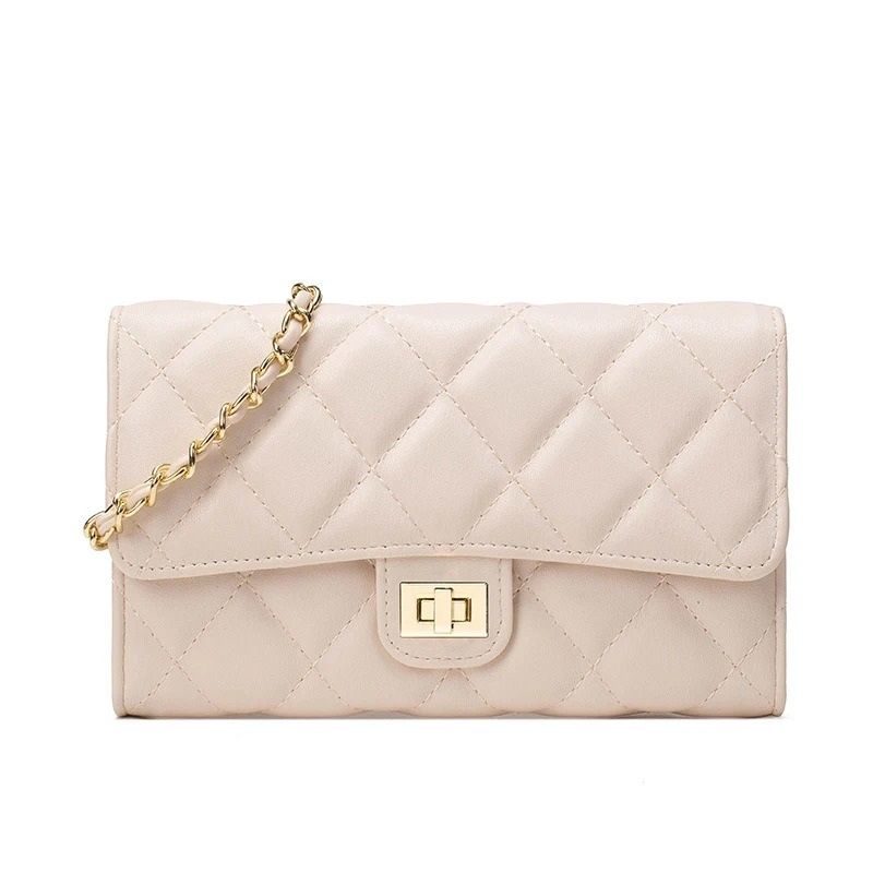 Versatile DiamondQuilted Chain Bag Fashionable LargeCapacity Crossbody For Women 8