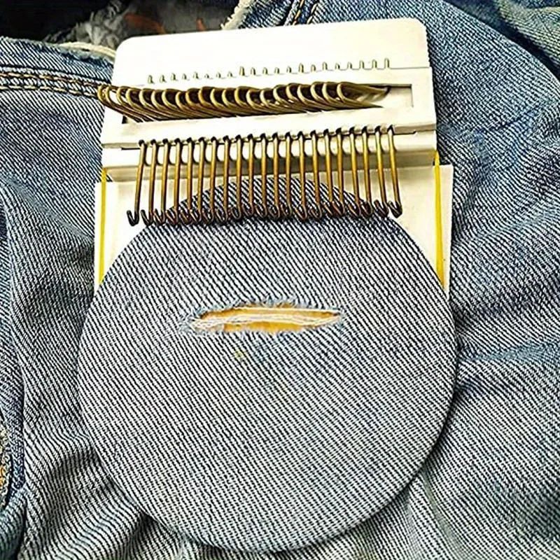 slow fashion fabric repair method