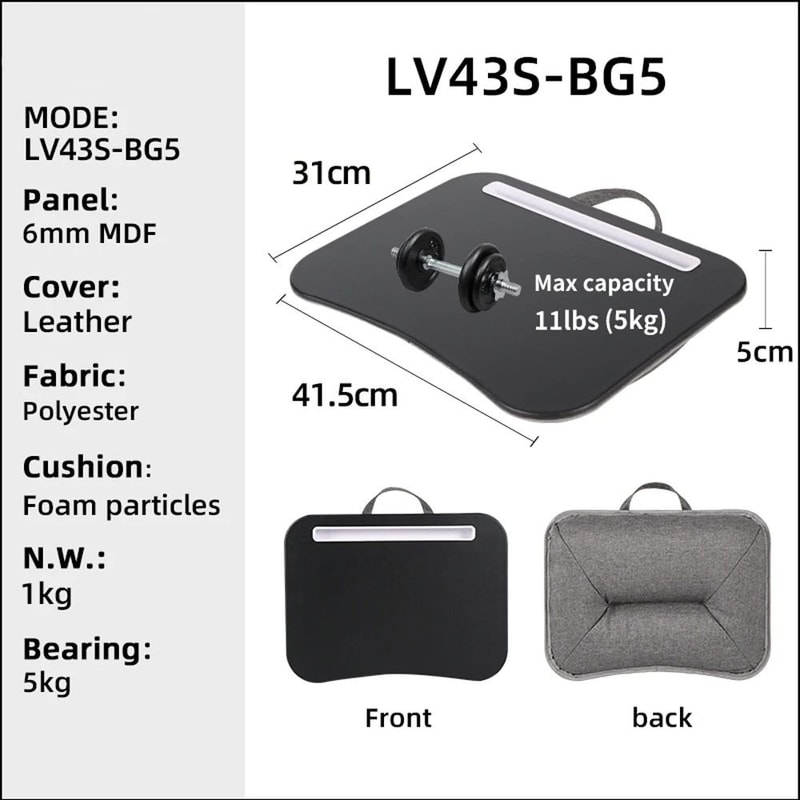 Multifunctional Portable Car Laptop Table And Pillow Desk 8