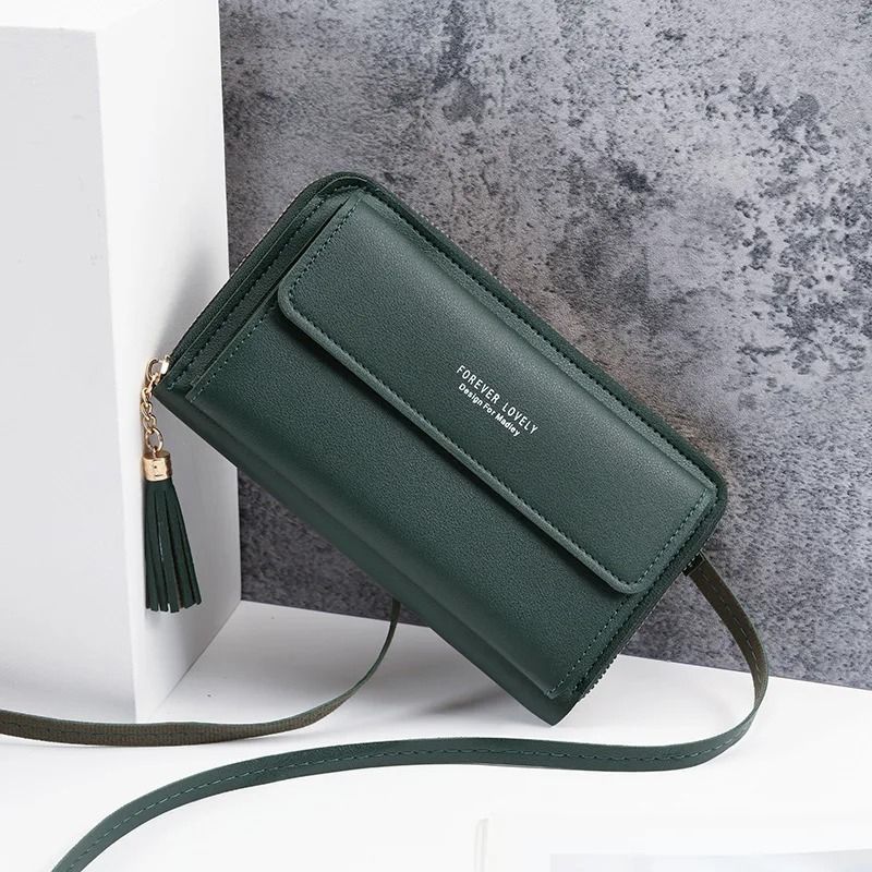 Fashionable MultiFunctional Crossbody Wallet And Phone Bag 7