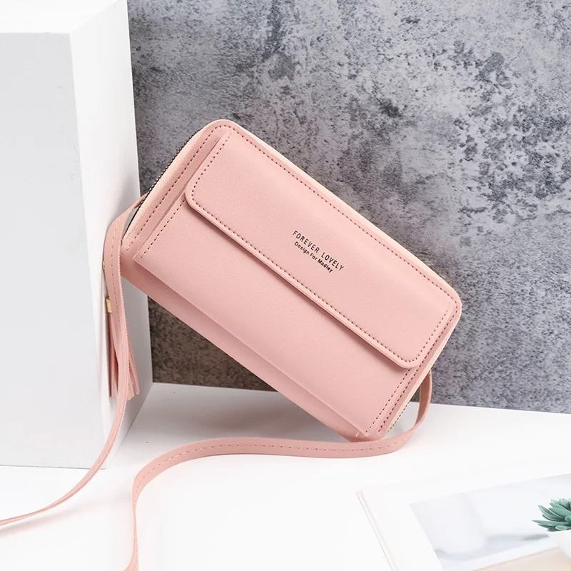 Fashionable MultiFunctional Crossbody Wallet And Phone Bag 12