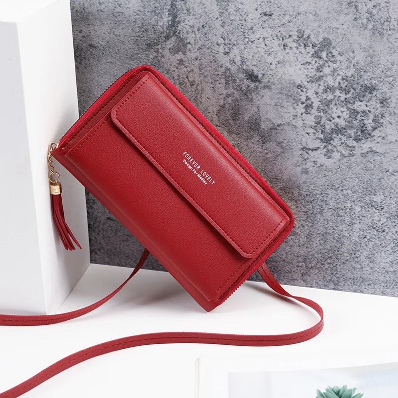 Fashionable MultiFunctional Crossbody Wallet And Phone Bag 15