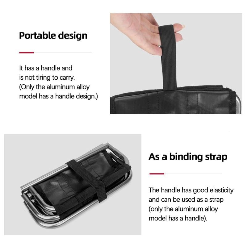 Portable UltraLight Aluminum Alloy Folding Stool 2