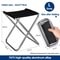 Portable UltraLight Aluminum Alloy Folding Stool 8