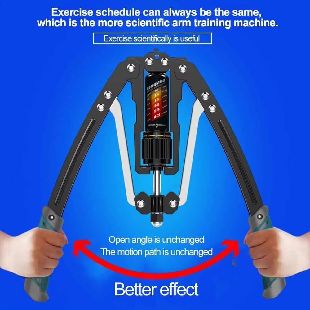 Adjustable Hydraulic Arm Exerciser 22440 Lbs Resistance Strength Trainer 6
