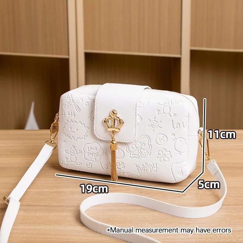 Fashionable Printed Camera Bag And Sweet Crossbody Phone Purse 2