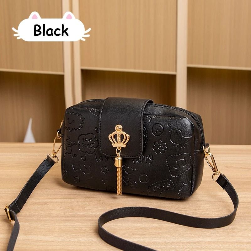 Fashionable Printed Camera Bag And Sweet Crossbody Phone Purse 8