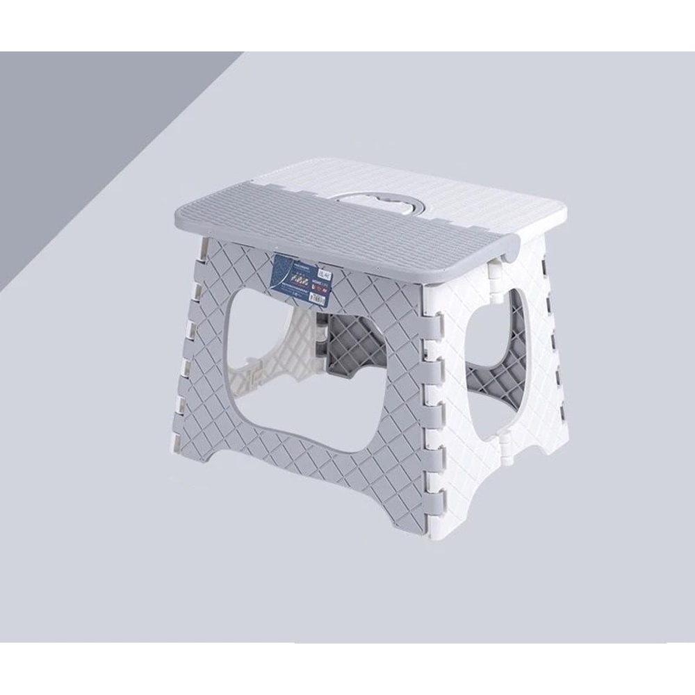Durable MultiPurpose Folding Stool And Convenient Storage Station 9