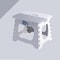 Durable MultiPurpose Folding Stool And Convenient Storage Station 9