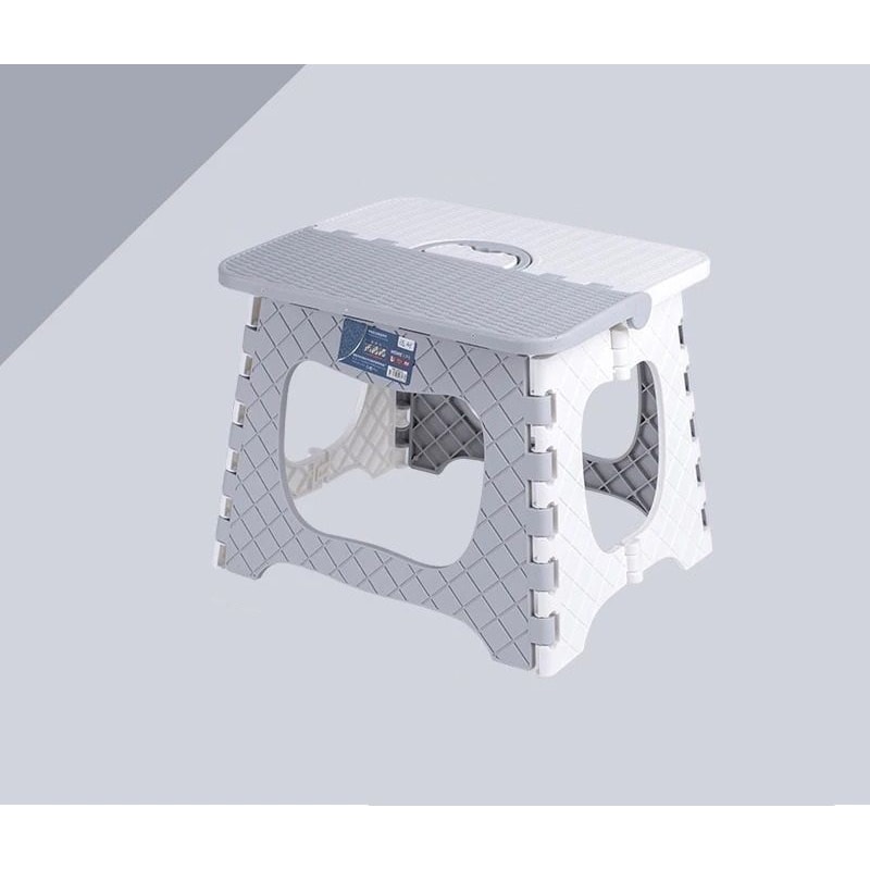 Durable MultiPurpose Folding Stool And Convenient Storage Station 9