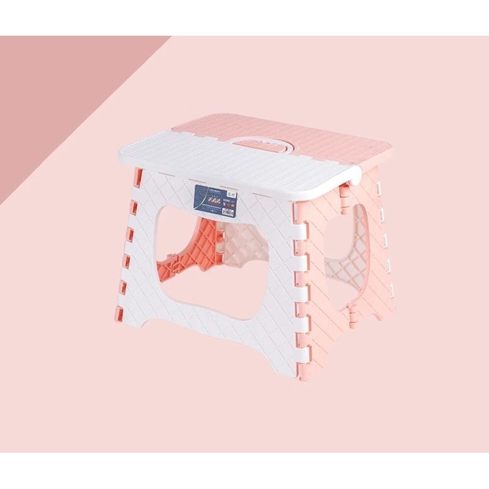 Durable MultiPurpose Folding Stool And Convenient Storage Station 10