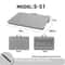 Professional Cushioned Laptop Lap Desk With Integrated Mouse Pad 5