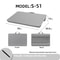 Professional Cushioned Laptop Lap Desk With Integrated Mouse Pad 5
