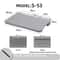 Professional Cushioned Laptop Lap Desk With Integrated Mouse Pad 6