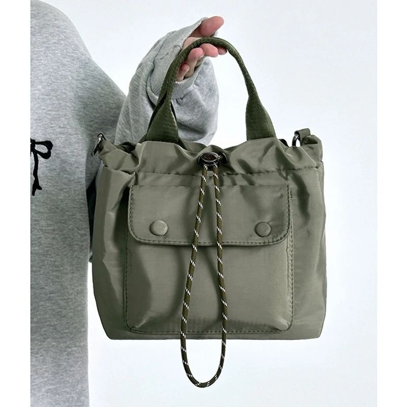 Lightweight Versatile Nylon Tote And Commuter Crossbody Bag 2