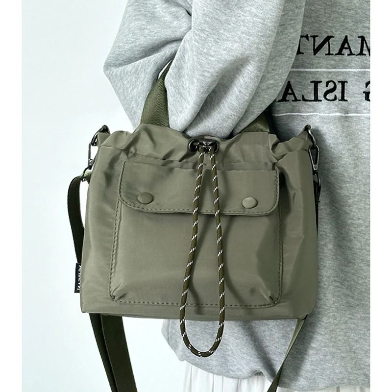 Lightweight Versatile Nylon Tote And Commuter Crossbody Bag 3
